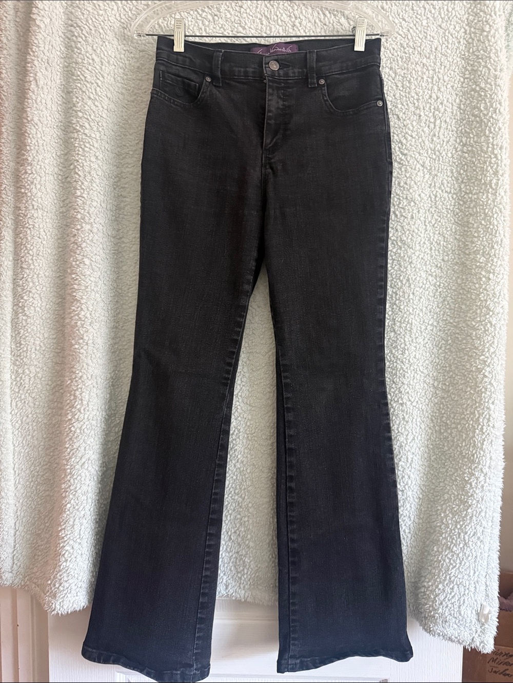 Gloria Vanderbilt Black Boot Cut Jeans